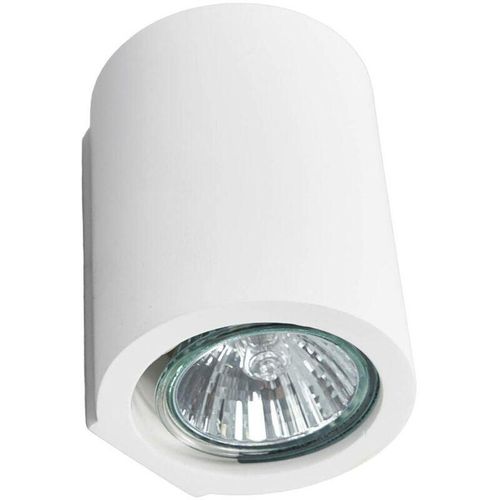 Lindby - Weiße GU10-Wandlampe Miroslaw aus Gips - weiß