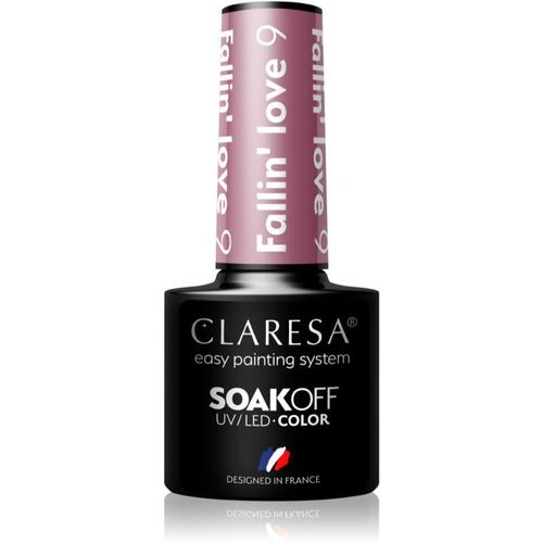 Claresa SoakOff UV/LED Color Fallin' Love vernis à ongles gel teinte 9 5 g