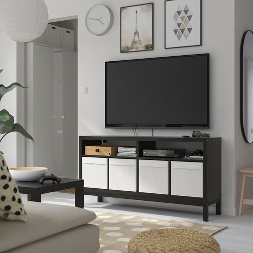 KALLAX TV-Bank mit Untergestell