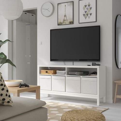 KALLAX TV-Bank mit Untergestell