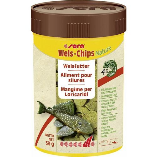 Fischfutter Wels-Chips 100 ml Fischfutter – Sera
