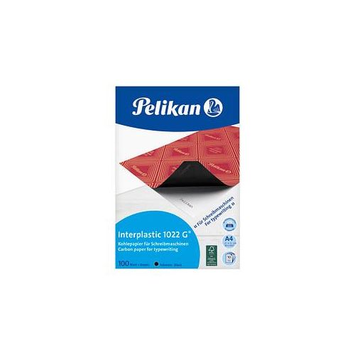 Pelikan Kohlepapier interplastic 1022 G® 404400 DIN A4, 100 Blatt