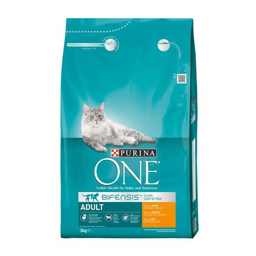 Purina ONE Adult Reich an Huhn & Vollkorn-Getreide 3 kg