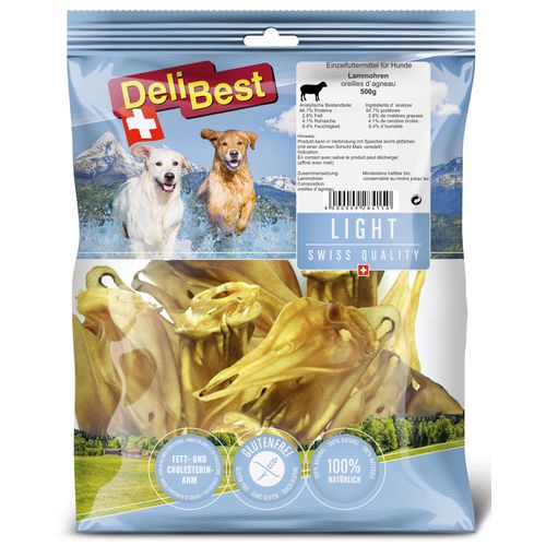 DeliBest Light Lammohren 500g