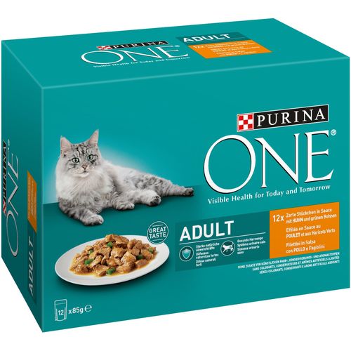 Purina ONE Adult Huhn 12x85 g