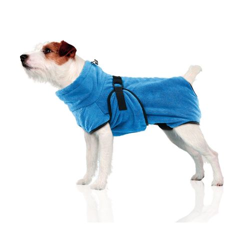 SwissPet Wety Hundebademantel blau M