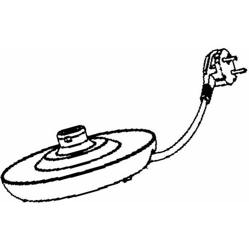 Tefal - Ersatzteil - Gehäuseboden Wasserkocher mit Kabel -