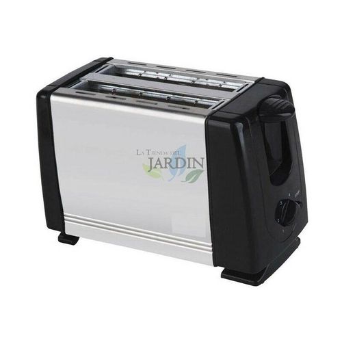 Toaster Brot 700W Edelstahl 2 Scheiben