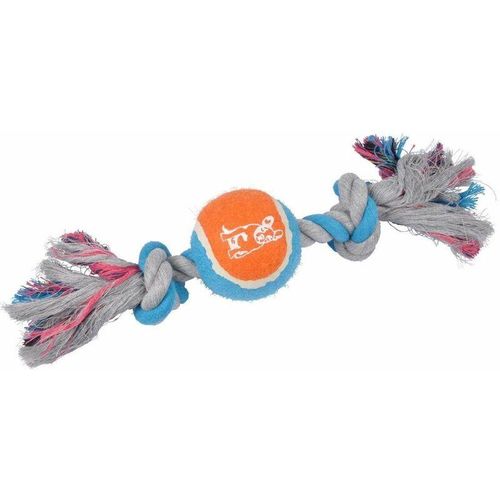 Spielzeug für Hunde, Seil mit Tennisball, 30 cm