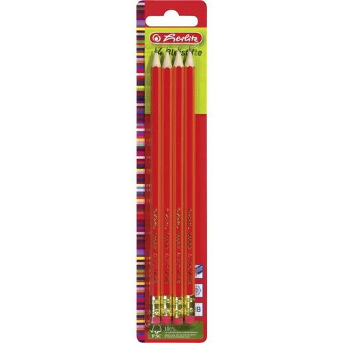Bleistifte Scolair mit Tip hb Mine 174 mm Bleistifte - Herlitz