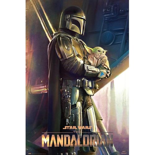 Poster star wars der mandalorianische Clan von zwei