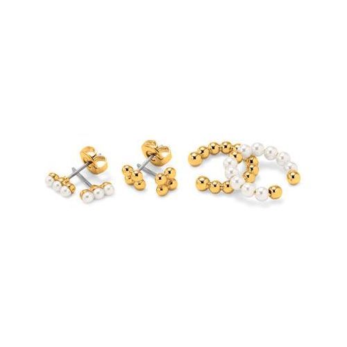 Ear Party Ohrschmuck 3er-Set – Weiss