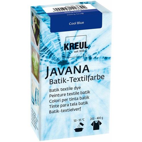 Javana Batik-Textilfarbe Cool Blue, 70 g Textilfarbe - Kreul