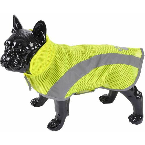 Regenmantel für Hunde, reflektierend, 40 cm, gelb