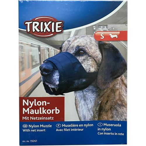 Maulkorb für Hunde mit Netzeinsatz, s - Trixie