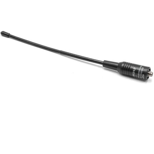 Antenne kompatibel mit Baofeng UV5R Plus, UV5RA, UV-5R, UV-5RE, BF-888S Funkgerät - 21 cm, sma Buchse, Schwarz - Vhbw
