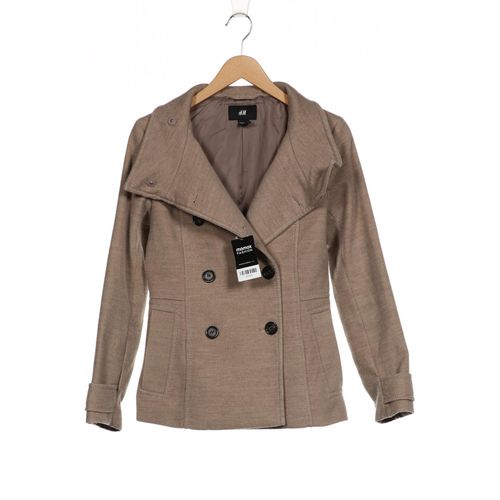 H&M Damen Jacke, braun, Gr. 36