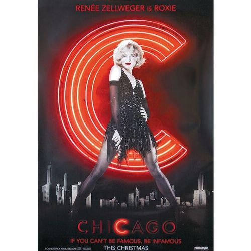 Chicago Poster Renee Zellweger