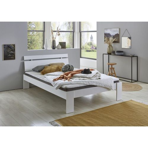 Futonbett Lian, LF 140 x 200 cm, inkl. Kopfteil Lian und Rolllattenrost