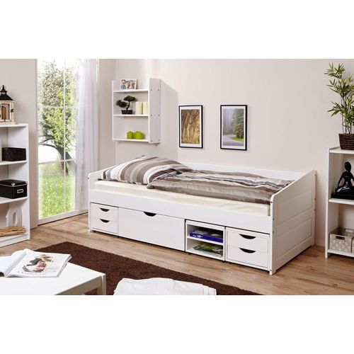 Sofabett Micki Var 3 - mit 4er Funktionsschubkasten -