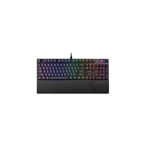 ASUS ROG Strix Scope II - Tastatur - Gaming, Full-Size - backlit - USB - AZERTY