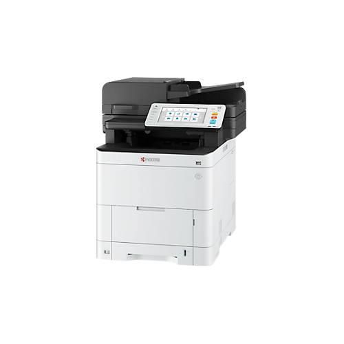 Multifunktionsdrucker Kyocera ECOSYS MA4000cifx Plus, erweiterte Garantie, Drucken/Kopieren/Faxen/Scannen, B 480 × T 578 × H 572 mm, weiß-schwarz