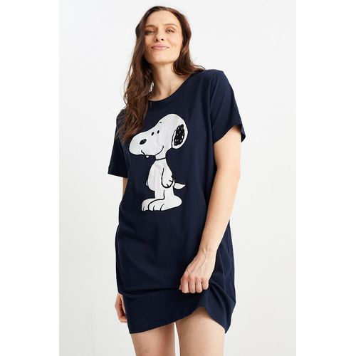 C&A Nachthemd-Snoopy, Blauw, Maat: L
