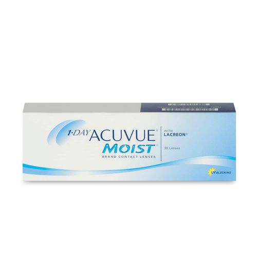 Johnson & Johnson 1-Day Acuvue Moist (30er Packung) Tageslinsen (6 dpt & BC 8.5) mit UV-Schutz