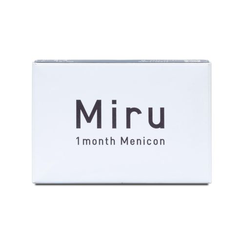 Menicon Miru 1month (3er Packung) Monatslinsen (-1 dpt & BC 8.6)