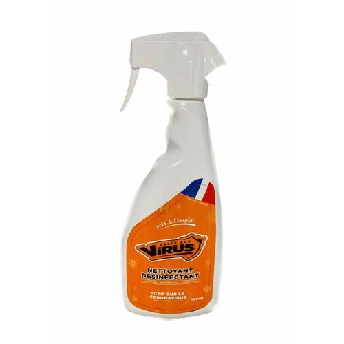Bakterizider Reiniger für alle Oberflächen - Venteo - Orange - Erwachsene - Reiniger mit viruzider und fungizider Behandlung - 750ml