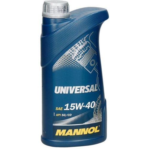 MANNOL 1L MANNOL SAE Universal 15W40, Motoröl mineralisch für API SG/CD