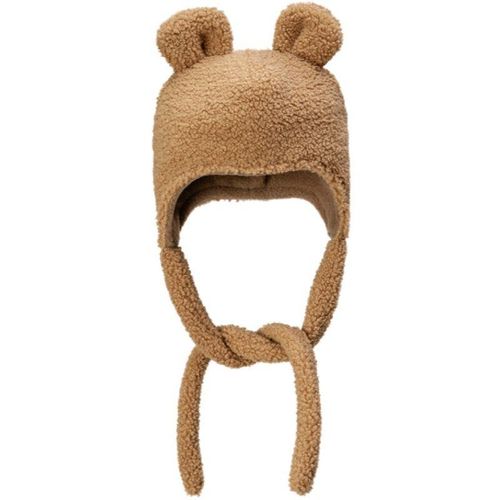 T-TOMI TEDDY Cap Brown mutsen 9-12 months (44-48 cm) 1 st