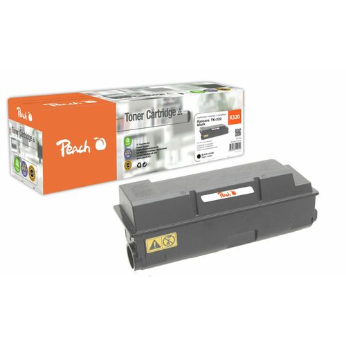 Peach K320 Toner bk ersetzt Kyocera TK-320 für z.B. Kyocera FS -3900 DN, Kyocera FS -3900 DTN, Kyocera FS -4000 DN, Kyocera FS -4000 DTN (wiederaufbereitet)