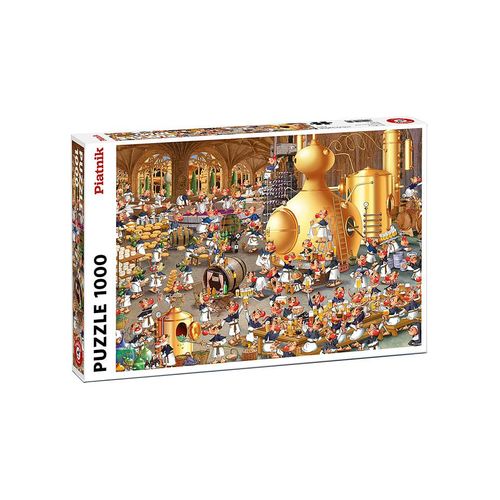 Piatnik 1.000tlg. Puzzle "Wimmelbild - Brauerei" - ab 12 Jahren