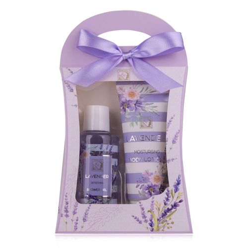 Badeset LAVENDEL in Geschenkbox