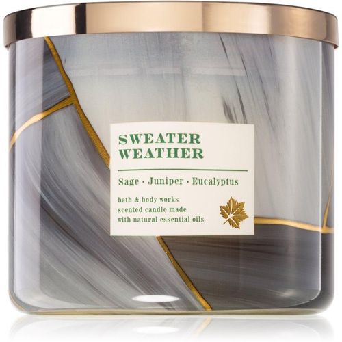 Bath & Body Works Sweater Weather geurkaars 411 g