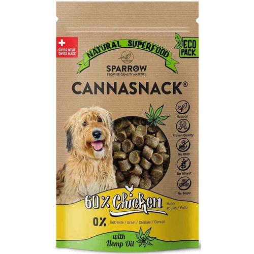 Sparrow CannaSnack mit CBD Huhn 150g 15 g