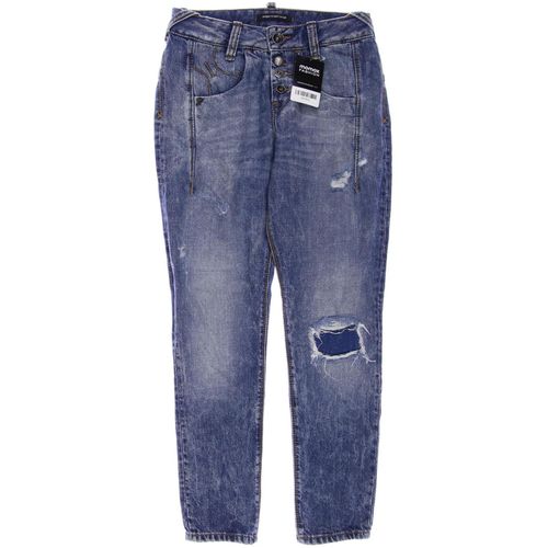 Fornarina Damen Jeans, blau, Gr. 26