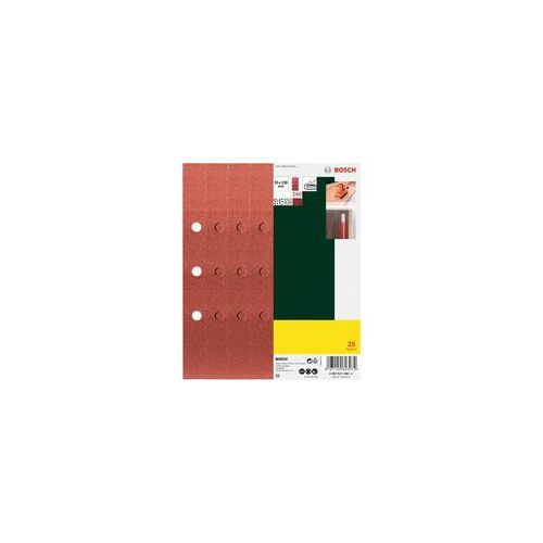 Schleifblatt 93 x 230mm, K240 25 Stück, für Schwingschleifer AEH, Black+Decker