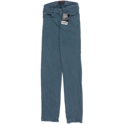 7 for all mankind Damen Jeans, türkis, Gr. 23