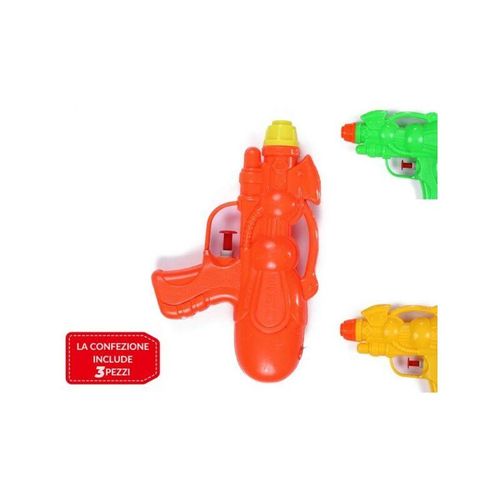 Trade Shop Traesio - 3 stück wasserpistole kinderspielzeug meer pool garten 24 cm