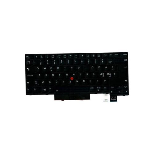 Lenovo Darfon - Portable Keyboard - Ersatz - Nordisch - Schwarz