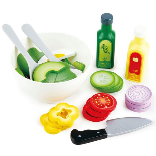 Hape Spiellebensmittel Salat-Set, FSC®- schützt Wald - weltweit, bunt