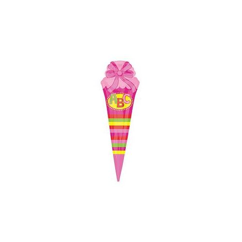amscan® Folienballon Schultüte pink, 1 St.