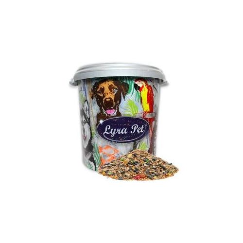 10 kg Lyra Pet® Nymphensittichfutter Großsittichfutter in 30 L Tonne
