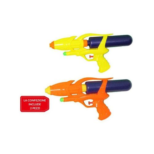 Trade Shop Traesio - 2 stück wasserpistole kinderspielzeug meer pool garten 28,5 cm