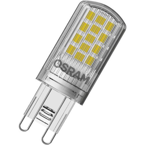 Led Pin Lampe mit G9 Sockel, Warmweiss (2700K), 4.2W, Ersatz für herkömmliche 40W-Lampe - Osram