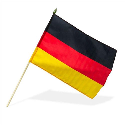 10 Stk. Deutschlandfahne Fan Set Fußball Flagge Deutschland Fahne 30x45 cm