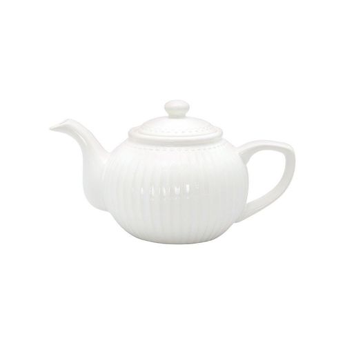 GreenGate Teekanne Alice, white