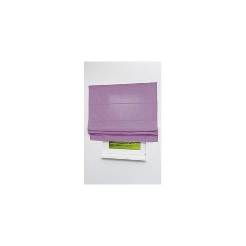 Lysel Outlet Raffrollo Cosy Violett, halbtransparent mit Schnurzug 